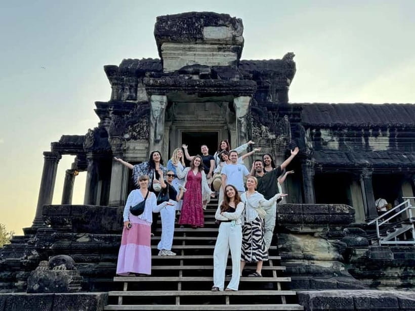 Full-Day Explore Angkor Temples Sunset Tour (with Lunch) - Angkor Wat gives you the grand opening