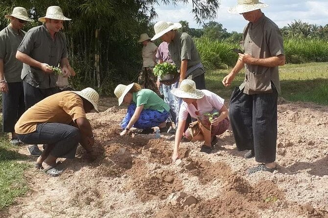 Full Day Siem Reap Farm Tour with Cooking Class and Monk Blessing - The monastery visit and sacred water blessing