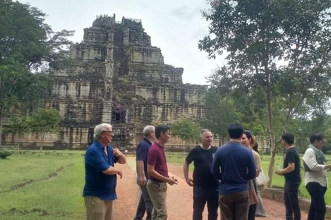 Full-Day Tour to Beng Mealea and Koh Ker Temple - Koh Ker and the view from the upper temple