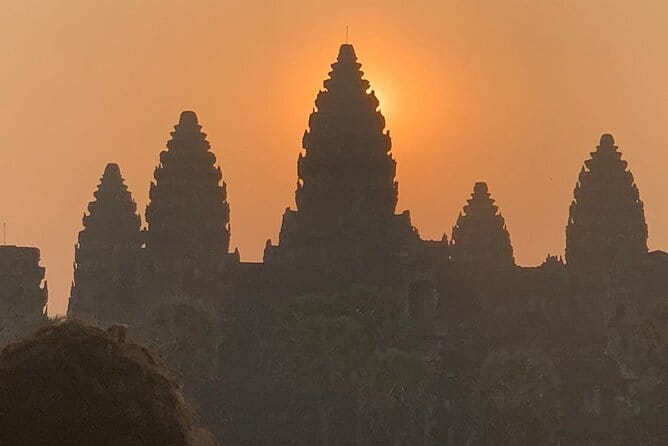 Golden Sunrise at Angkor Wat Private Guided Tour - Angkor Thom and the road to Bayon