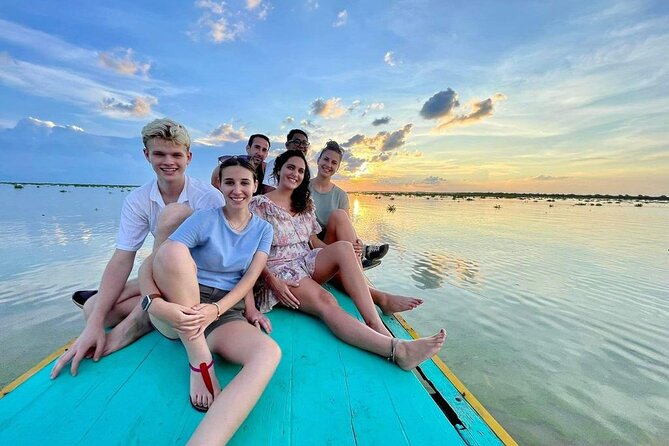 Half Day Kompong Pluck stilt home Village on Tonle Sap & Sunset - The road from Siem Reap to the stilt homes