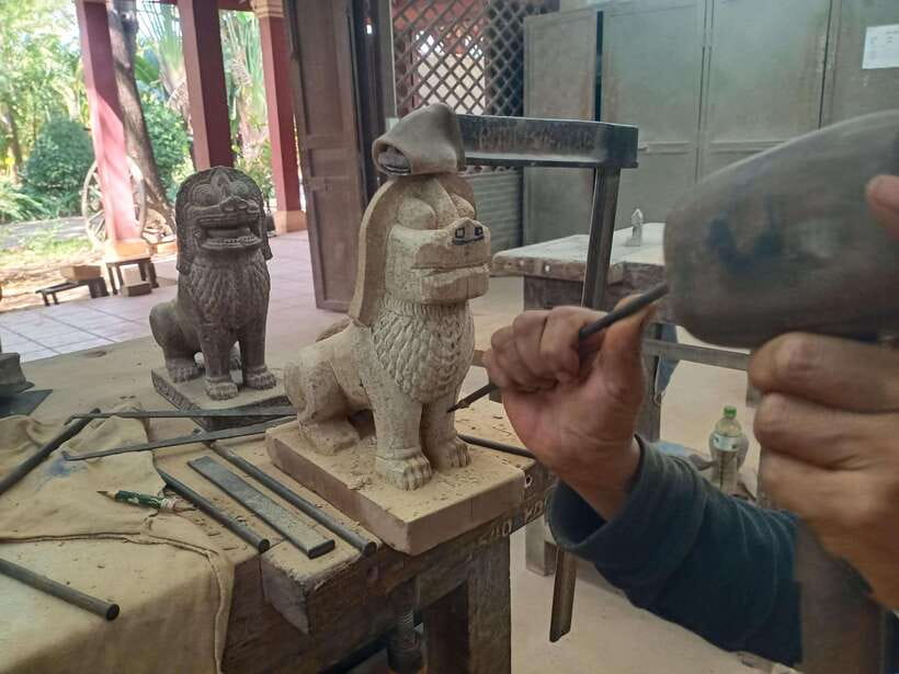 Half-Day: Silk Farm, Senteur Angkor, and Satcha Workshop - The silk farm: following the thread