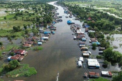 Kampong Khleang Floating Village and Tonle Sap Half Day Tour