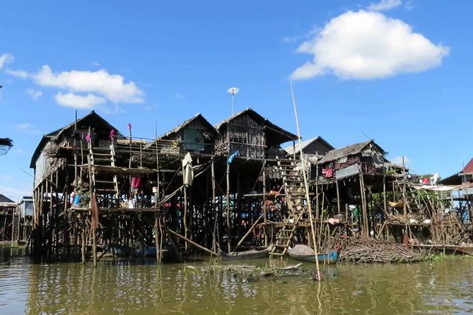 Kampong Phluk Floating Village Tour by Boat - The open lake and sunset finish