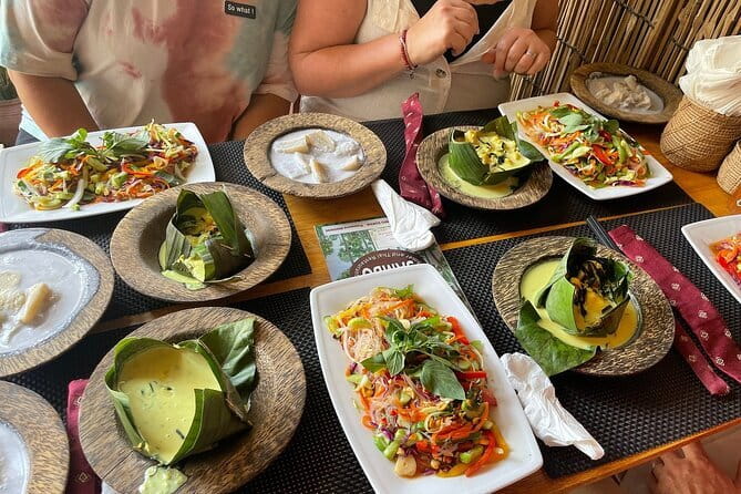 Khmer Cooking Class in Cambodia - Learning the ingredients before the cooking starts