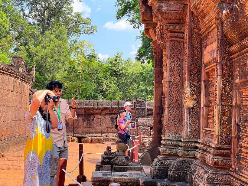 Kulen Mountain, Beng Mealea and Banteay Srei Full Day Tour - Beng Mealea feels like a ruin discovered in the forest