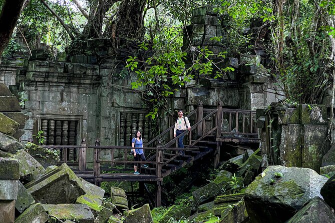 Kulen Mountain with Beng Mealea and Banteay Srei Full Day Tour - Preah Dak brings the morning down to earth