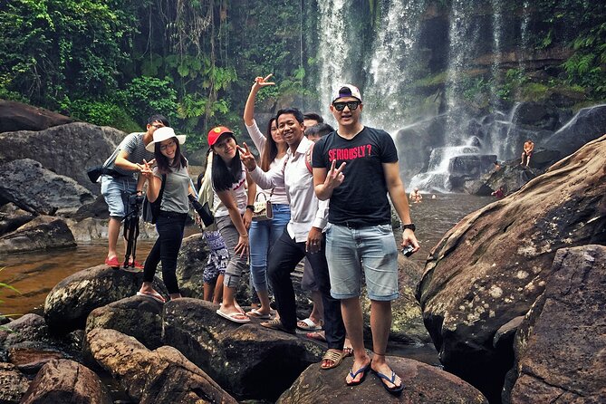 Kulen Mountain with Beng Mealea and Tonle Sap Small Group Tour - Phnom Kulen Waterfall and the best midday break