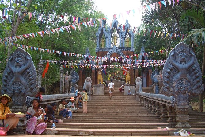 Kulen Waterfall & 1000 Linga River Small-Group Tours - The road north from Siem Reap