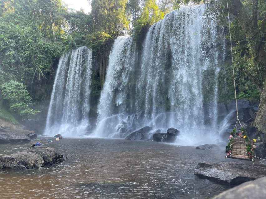 Kulen Waterfall Day Tour with Snacks Small-Group - An hour at Kulen’s waterfalls