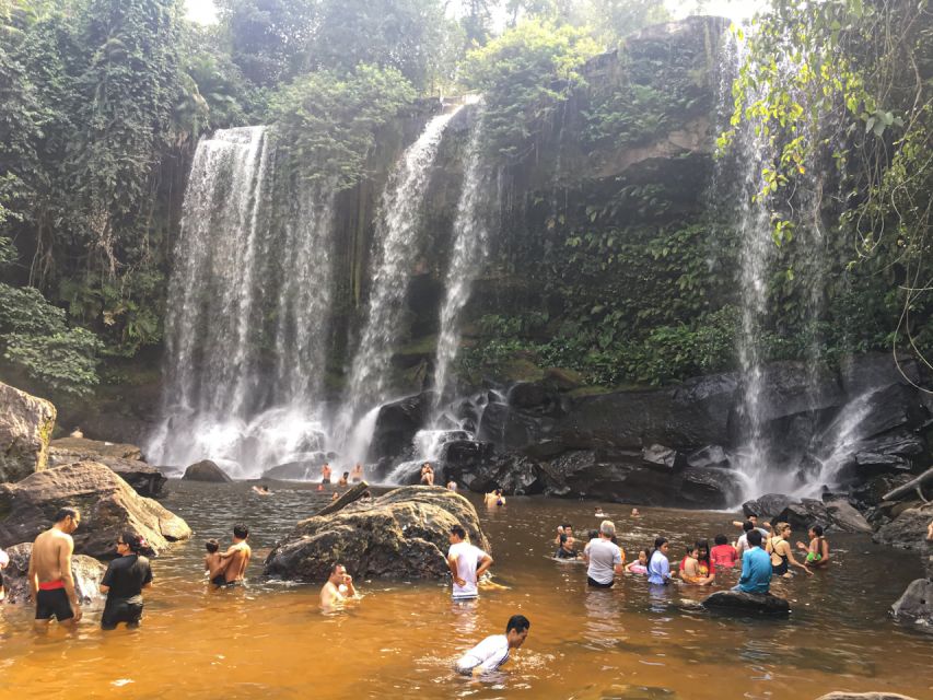 Kulen Waterfall Park with Small Groups & Guide tour - Leper King Temple and the older sacred sites