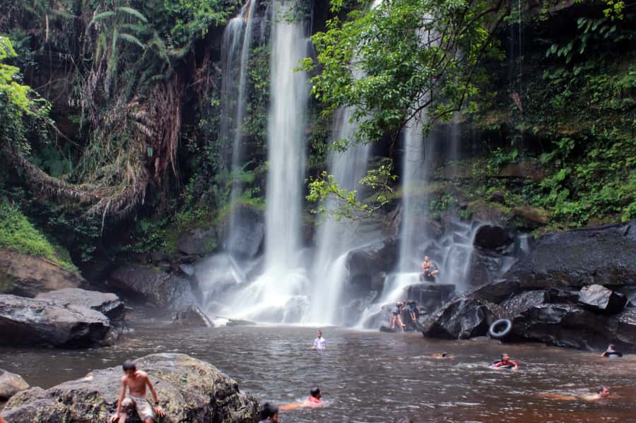 Kulen Waterfall: Rise and Shine with Cliff, Village w/ Guide - The private van and guide experience