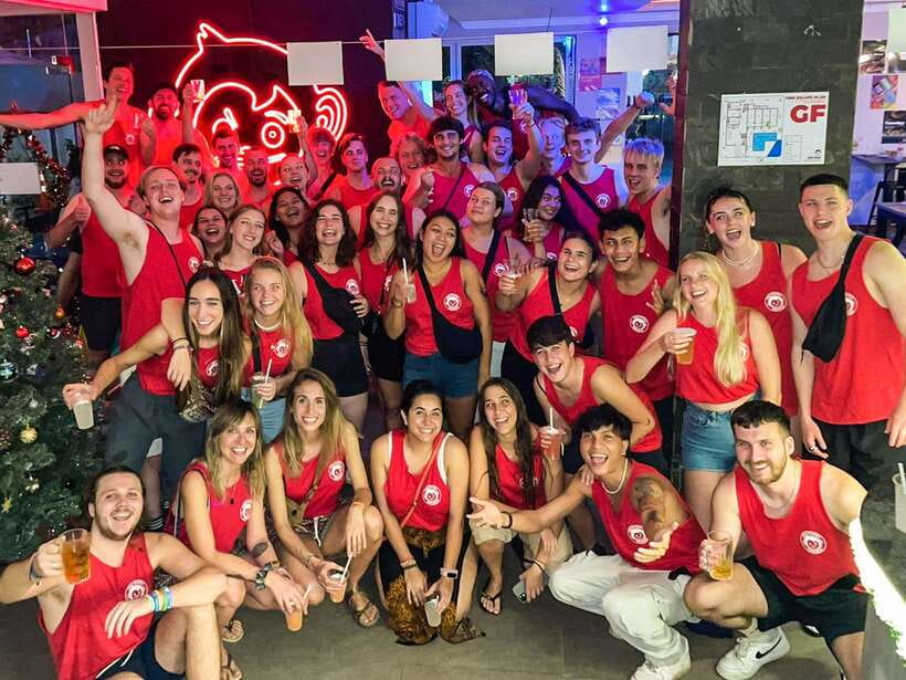 Mad Monkey Siem Reap Pub Crawl - 7:30 PM at the Canopy Bar