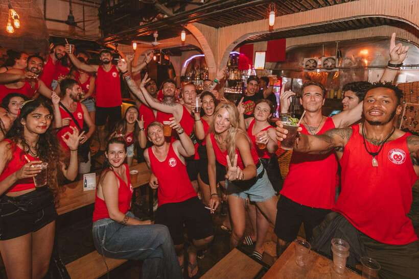 Mad Monkey Siem Reap Pub Crawl - The pub-style middle stop