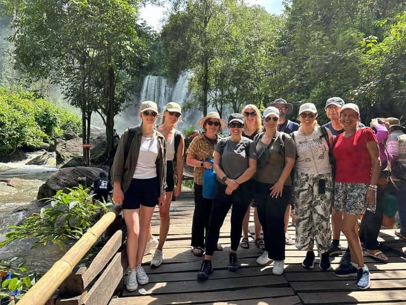 Phnom Kulen Waterfall & the Sacred 1000 Lingas (with Lunch) - Lunch, local food, and a swim at Kulen Waterfall
