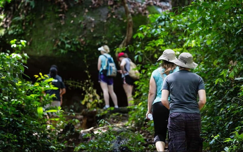 Phnom Kulen Waterfall & the Sacred 1000 Lingas (with Lunch) - The morning ride from Siem Reap