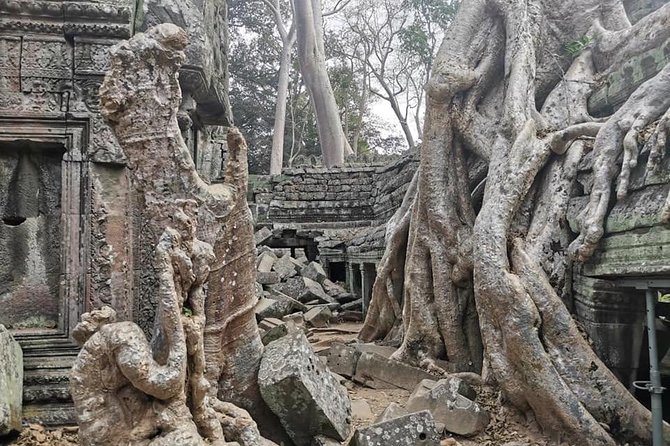 Preah Khan, Ta Prohm, Bayon Off Beaten Track - Preah Khan: long corridors and a royal memorial