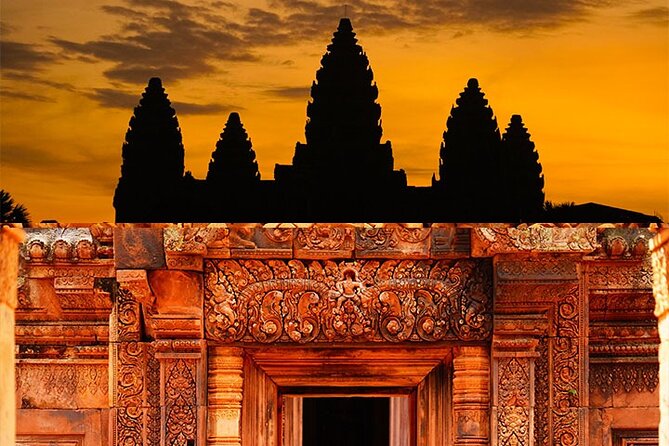 Private Angkor Sunrise Bayon Ta Prohm Bonteay Srie Vip Tour - A short photo stop at Angkor Thom’s South Gate