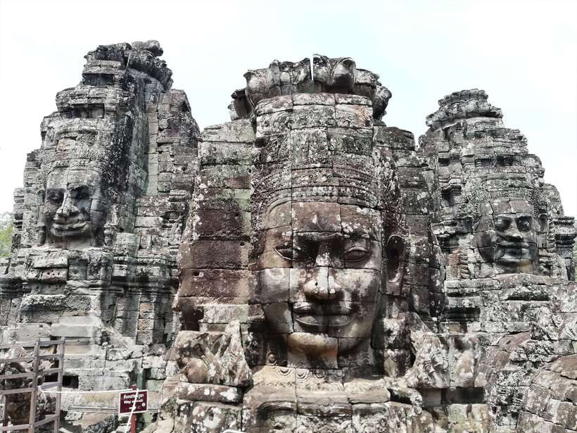 Private Angkor Wat Temple Tour - The van, the water, and the heat