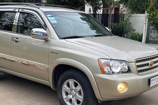 Private Car services from Siem Reap to Phnom Penh - Leaving Siem Reap at your chosen time