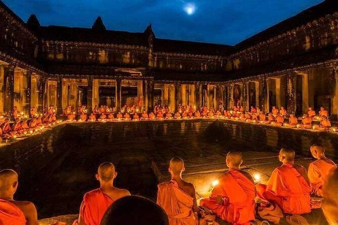 Private Day Angkor Wat Temple and Banteay Srei Temple Tour - Bayon’s stone faces change the mood