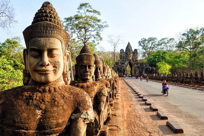 Private one-day tuktuk 'small tour' of the oldest Angkor temples - Ta Prohm is the famous jungle ruin