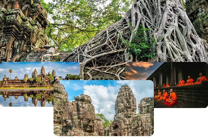 Private Sunrise & Angkor Complex by English Speaking Van Driver - Baphuon, Bayon, and the South Gate exit
