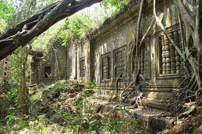 Private Tour to Beng Mealea Jungle Temple and Koh Ker - A rural lunch and roadside food