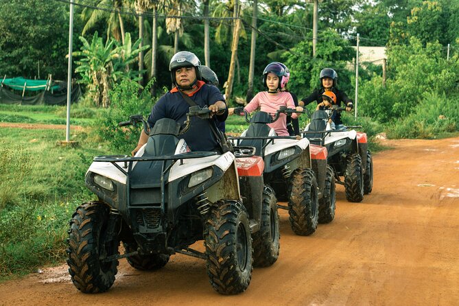 Quad Bike Ride Explore the Countryside - Riding with Sna or Mr. Kimsan
