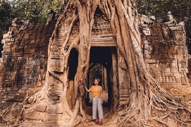 Siem Reap 2-Day Private Angkor Wat Tour with Sunrise - Ta Prohm, where trees take over the ruins