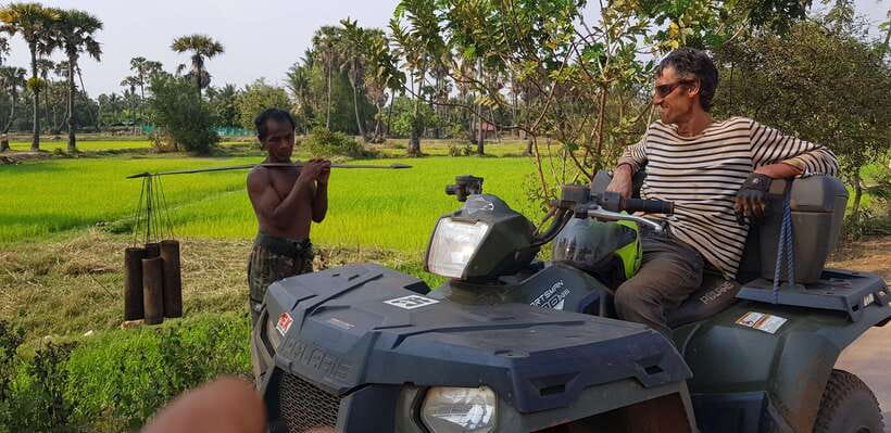 Siem Reap: 4-Hour Countryside Quad Bike Tour - Rice fields, villages, and water buffaloes