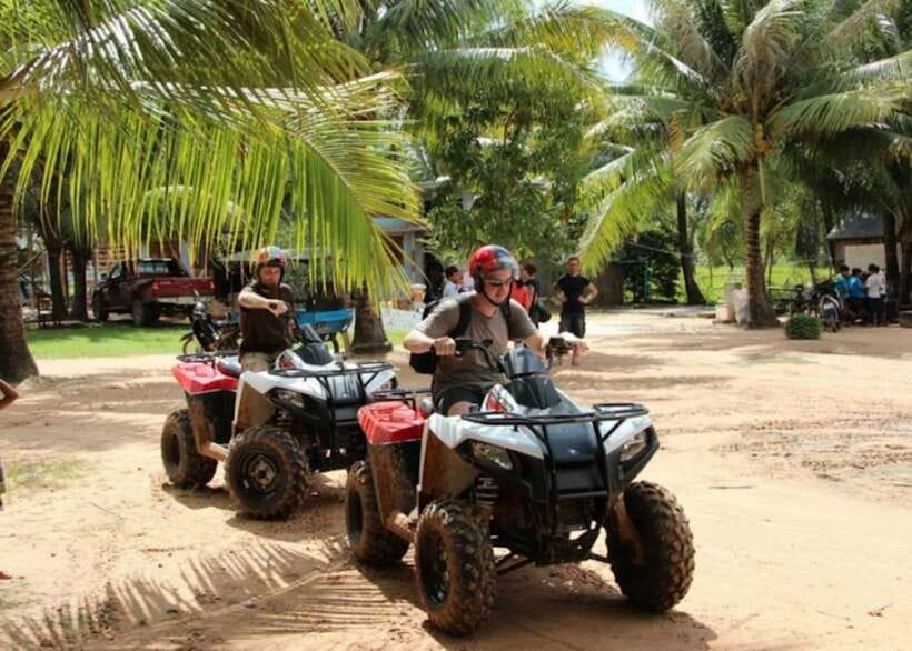 Siem Reap: 4-Hour Countryside Quad Bike Tour - A Cambodian Buddhist monastery along the way