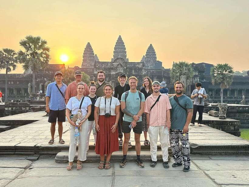 Siem Reap: Angkor Wat: Small-Group Sunrise or Sunset Tour - Ta Prohm: where trees press through the stone