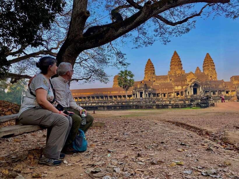 Siem Reap: Angkor Wat: Small-Group Sunrise or Sunset Tour - Banteay Kdei gives the morning a calmer middle point
