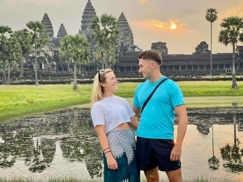 Siem Reap: Angkor Wat Sunrise and Full-Day Sightseeing Tour - Ta Keo, a steep change of scale