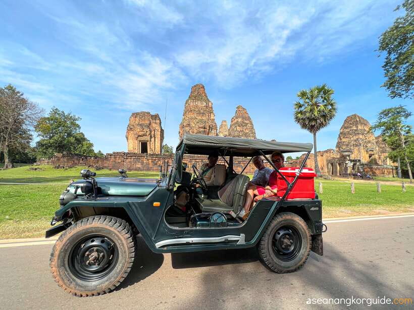 Siem Reap: Angkor Wat Sunrise and Market Tour by Jeep - Key points at a glance