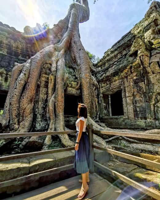 Siem Reap: Angkor Wat Sunrise Tour with Spanish Guide - Ta Prohm and the power of ruins left among trees