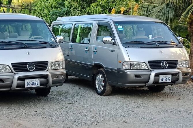 Siem Reap City to Siem Reap Angkor Airport by Shuttle Bus - Riding in the air-conditioned shuttle