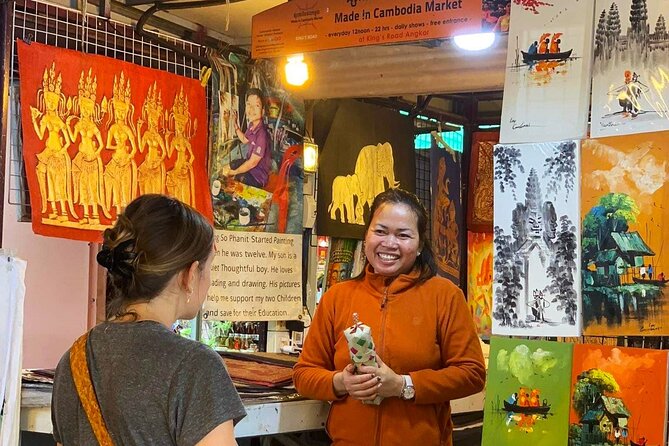 Siem Reap City Walking Tour - Made in Cambodia Market