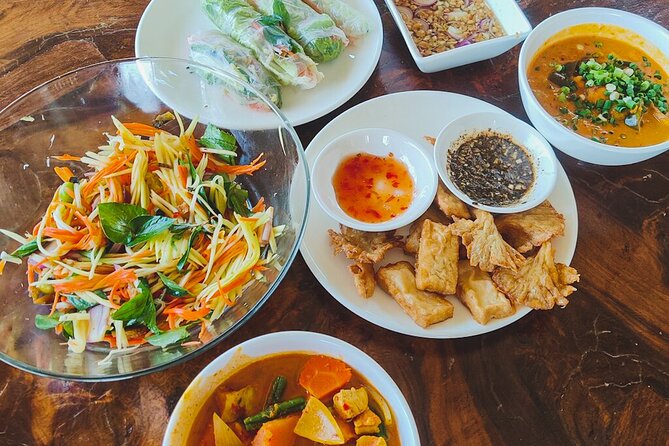 Siem Reap Cooking Class - Spring rolls and dessert keep the class varied