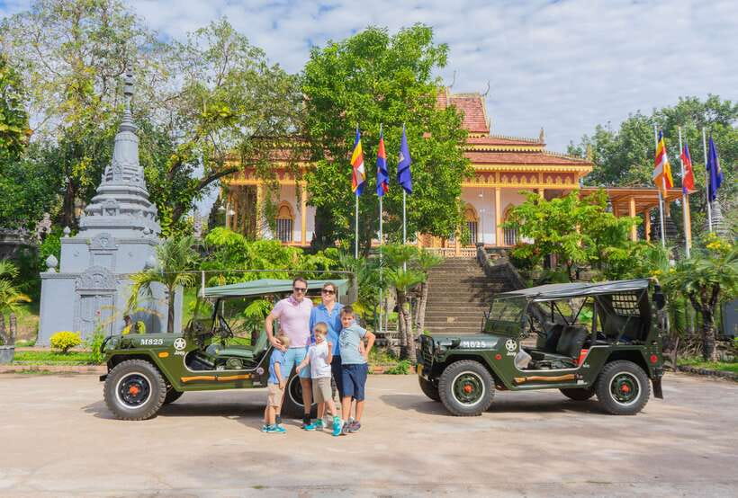 Siem Reap: Countryside Jeep Tour / SUV Car Available - Svay Romiet Pagoda and a slower hour