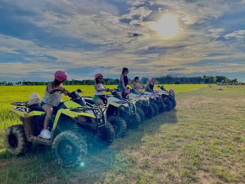 Siem Reap: Countryside Khmer village Tour by Quad Bike & ATV - Riding the Polaris Trailboss 330