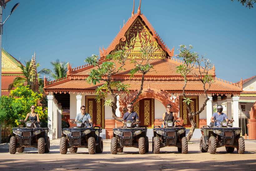 Siem Reap: Countryside Quad Bike Sunset Adventure - Meeting local people without forcing the moment