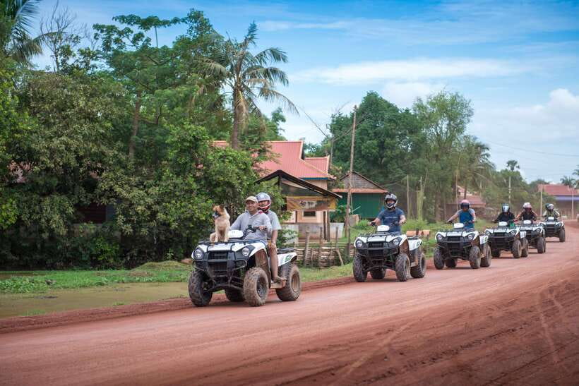 Siem Reap: Countryside Quad Bike Sunset Adventure - The return to your hotel