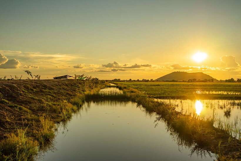 Siem Reap: Countryside Sunset Jeep Tour / SUV Available - Chreav Market and the first look at local life