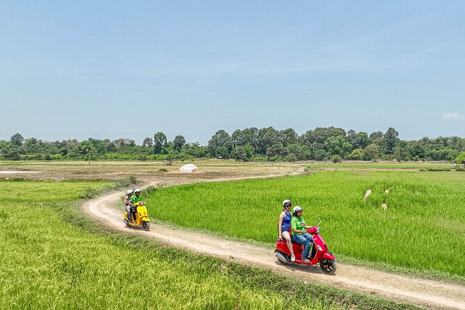 Siem Reap Countryside Vespa Tour / Tuk Tuk Available - Why a Vespa works well outside Siem Reap
