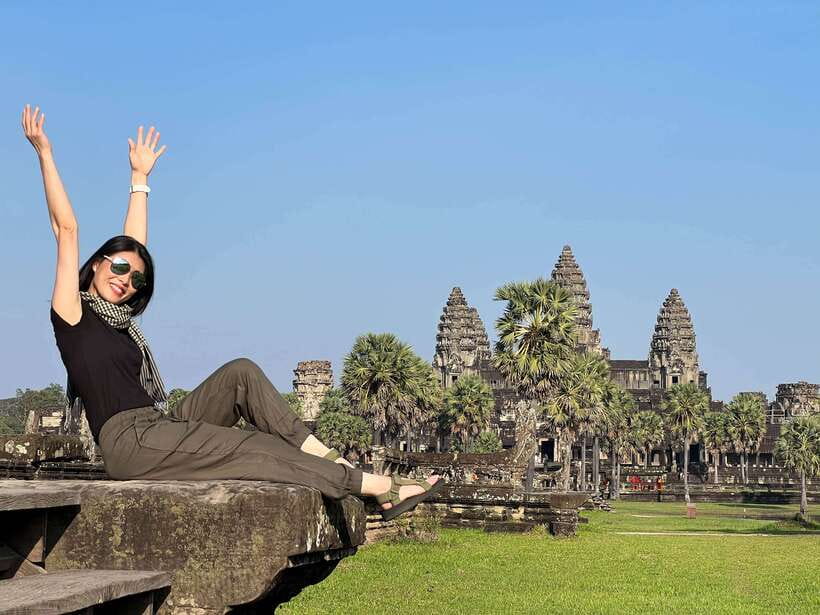 Siem Reap: Full Day Angkor Wat Temple Experience with Sunset - Key points at a glance