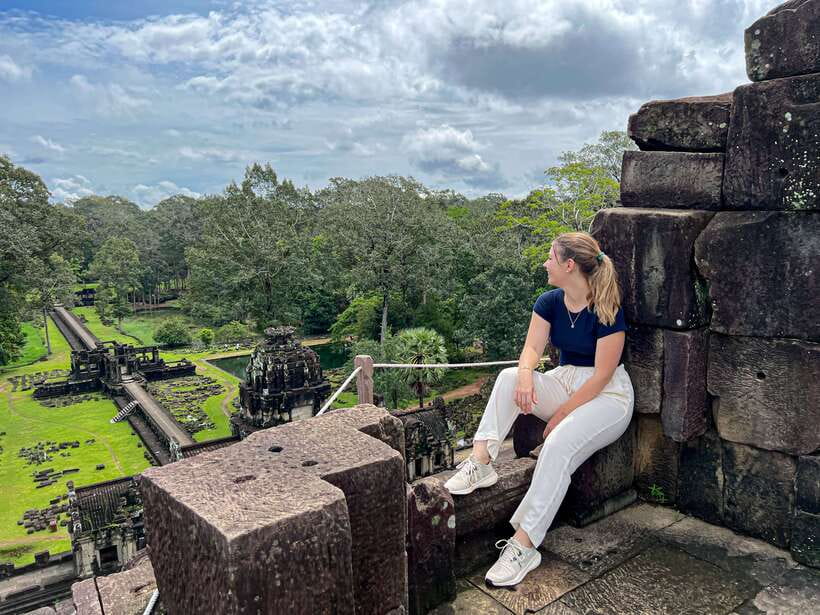 Siem Reap: Full Day Angkor Wat Temple Experience with Sunset - Ta Prohm, where trees take over