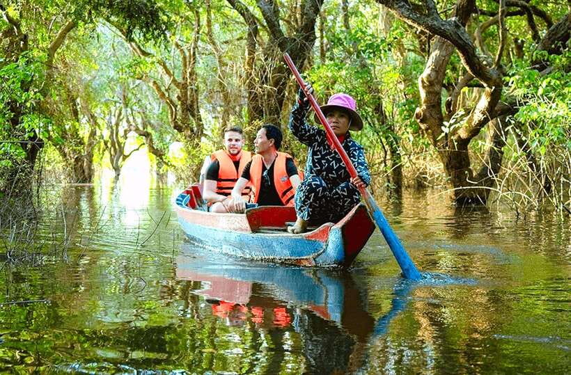 Siem Reap: Half-Day Kampong Phluk with Sunset, Boat & Guide - The 40-minute ride from Siem Reap