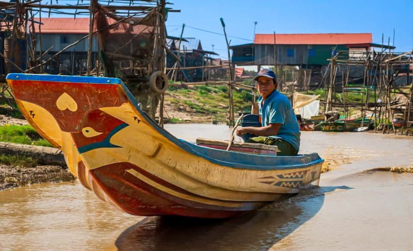 Siem Reap: Kampong Phluk Floating Village Tour with Boat - The Mangrove Boat Ride and Optional Canoe